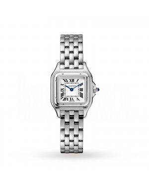 Swiss Panthère de Cartier watch, small model, Small model, steel