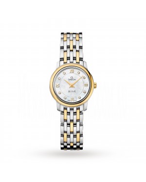 Swiss Omega De Ville Prestige 24.4mm Ladies Watch O42420246055001