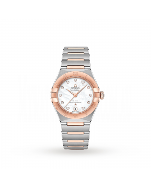 Swiss Omega Constellation Manhattan Co-Axial 29mm Ladies Watch O13120292055001