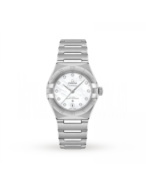 Swiss Omega Constellation Manhattan Co-Axial 29mm Ladies Watch O13110292055001