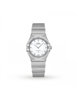 Swiss Omega Constellation Manhattan 28mm Ladies Watch O13110286055001