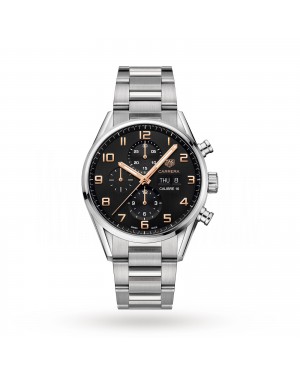 Swiss TAG Heuer Carrera Calibre 16 43mm Mens Watch CV2A1AB.BA0738