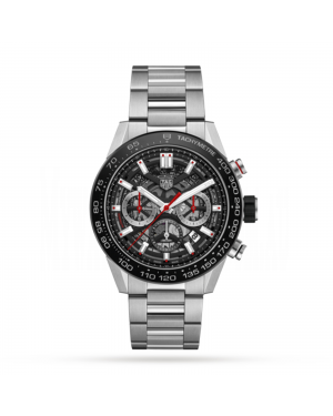 Swiss TAG Heuer Carrera Calibre 02 45mm Mens Watch CBG2A10.BA0654