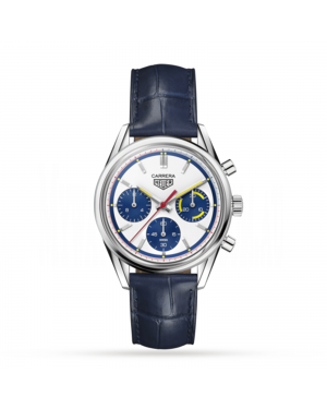 Swiss TAG Heuer Carrera Calibre Heuer 02 160 Years Silver Limited Edition CBK221C.FC6488