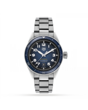 TAG Heuer Autavia Calibre 5 COSC 42mm Mens Watch WBE5116.EB0173