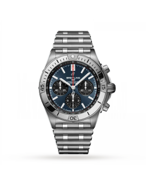 Swiss Breitling Chronomat 42mm Mens Watch AB0134101C1A1