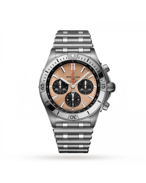 Swiss Breitling Chronomat 42mm Mens Watch AB0134101K1A1