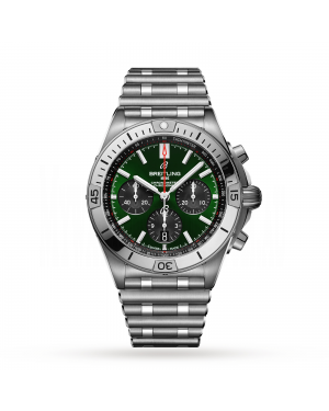 Swiss Breitling Chronomat 42mm Mens Watch AB01343A1L1A1