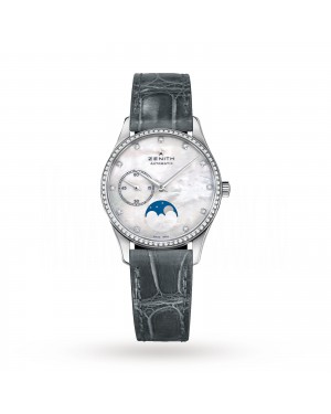 Swiss Zenith Elite Ultra Thin Diamond Moonphase 16.2310.692/81.C706