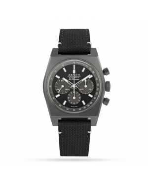 Swiss Zenith Chronomaster Revival Shadow 37mm Mens Watch 97.T384.4061/21.C822