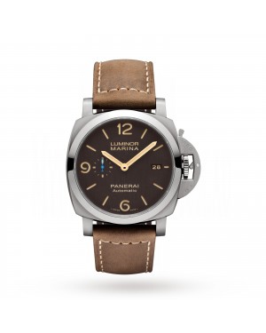 Swiss Panerai Luminor Marina 44mm Mens Watch PAM01351