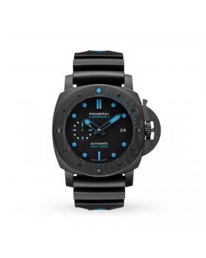 Swiss Panerai Submersible Carbotech 47mm Mens Watch PAM01616
