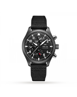Swiss IWC Pilot's TOP GUN 44.5mm Mens Watch IW389101