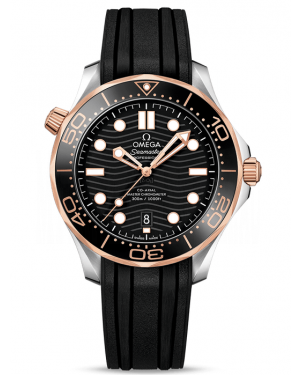 AAA Replica Omega Seamaster Diver 300M Master Co-Axial Watch 210.22.42.20.01.002