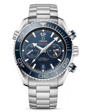 AAA Replica Omega Seamaster Planet Ocean 600M Chronograph Stainless Steel Blue Watch 215.30.46.51.03.001