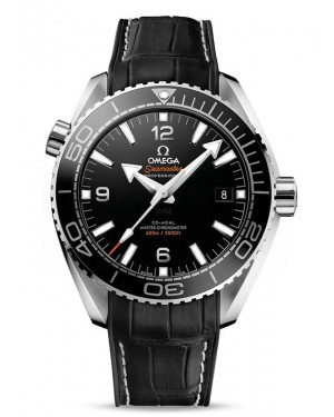 AAA Replica Omega Seamaster Planet Ocean 600M 43.5 Master Chronometer Black Watch 215.33.44.21.01.001