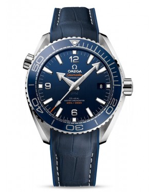 AAA Replica Omega Seamaster Planet Ocean 600M 43.5 Master Chronometer Blue Dial Watch 215.33.44.21.03.001