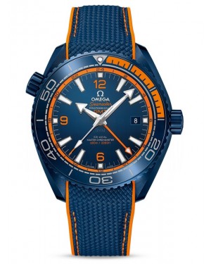 AAA Replica Omega Seamaster Planet Ocean 600M Co-Axial Master Chronometer GMT Big Blue Watch 215.92.46.22.03.001