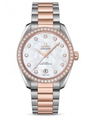 AAA Replica Omega Seamaster Aqua Terra 150m Master Chronometer Co-Axial Ladies Watches 220.25.38.20.55.001
