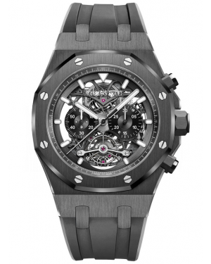 AAA Replica Audemars Piguet Royal Oak Tourbillon Openworked Watch 26343CE.OO.D002CA.01