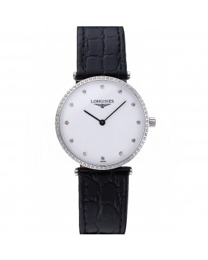 Longines La Grande Classique White Dial Diamond Markers Homme 622135