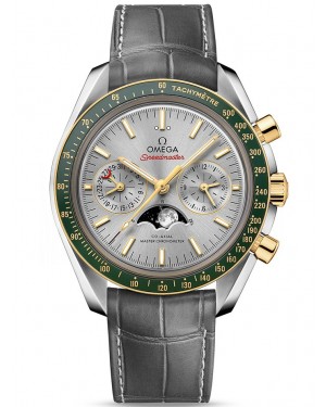 AAA Replica Omega Speedmaster Moonphase Chronograph Master Chronometer Stainless Steel Watch 304.23.44.52.06.001