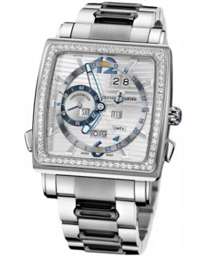 AAA Replica Ulysse Nardin Quadrato Dual Time Perpetual Mens Watch 320-90b-8m/91