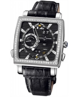 AAA Replica Ulysse Nardin Quadrato Dual Time Perpetual Mens Watch 320-90b/92