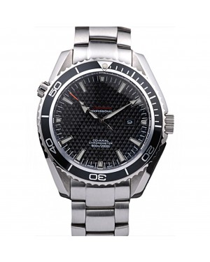Omega Seamaster Planet Ocean Co-axial Black Case Black Dial 98103