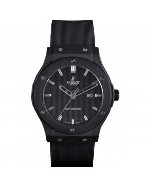 Hublot Big Bang Black Rubber Strap Black Checkered Dial 80193
