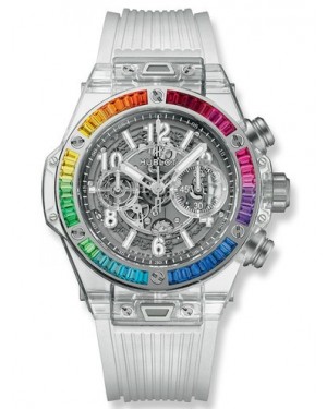 AAA Replica Hublot Big Bang Unico Sapphire Rainbow 45mm Watch 411.JX.4803.RT.4099