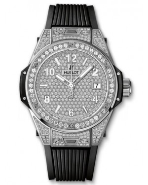 AAA Replica Hublot Big Bang One Click Steel Full Pave 39mm Watch 465.SX.9010.RX.1604