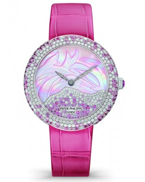 AAA Replica Patek Philippe Calatrava Haute Joaillerie Ladies Watch 4899/900G-001