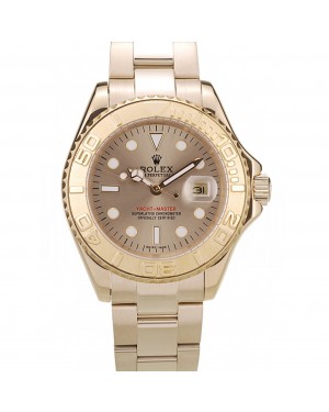 Rolex Yacht Master Gold Bezel Gold Dial 98232