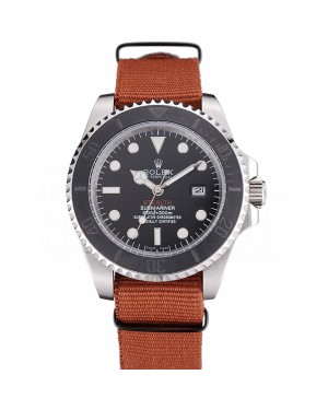 Rolex Submariner STEALTH MK III Brown Fabric Band rl425 621387