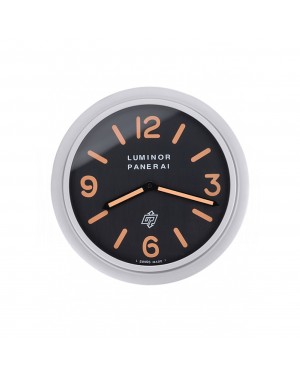 Panerai Luminor Marina Wall Clock Black-Orange 622472