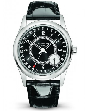 AAA Replica Patek Philippe Calatrava White Gold Mens Watch 6006G-001