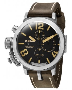 AAA Replica U-Boat Classico 48 Chrono Sterling Silver Limited Edition Watch 7453