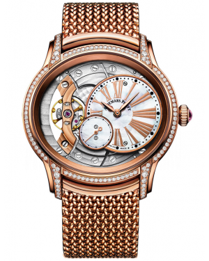 AAA Replica Audemars Piguet Millenary Hand-Wound Ladies Watch 77247OR.ZZ.1272OR.01