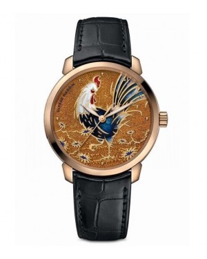 AAA Replica Ulysse Nardin Classico "Year Of The Rooster" Watch 8152-111-2/ROOSTER