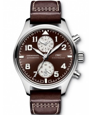 AAA Replica IWC Pilot Chronograph Saint Exupery Mens Watch IW387806