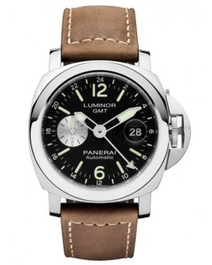 AAA Replica Panerai Luminor GMT Automatic Acciaio Mens Watch PAM01088
