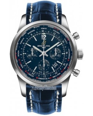 AAA Replica Breitling Transocean Chronograph Unitime Pilot Mens Watch ab0510u9/c879-3ct