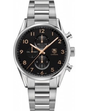 AAA Replica Tag Heuer Carrera Calibre 1887 Automatic Chronograph 43mm Mens Watch car2014.ba0799
