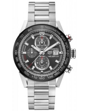 AAA Replica Tag Heuer Carrera Caliber Heuer 01 43mm Mens Watch car201w.ba0714