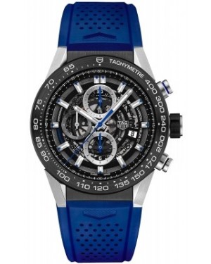 AAA Replica Tag Heuer Carrera Caliber Heuer 01 Skeleton 45mm Mens Watch car2a1t.ft6052