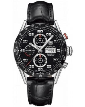 AAA Replica Tag Heuer Carrera Day Date Automatic Chronograph 43mm Mens Watch cv2a1r.fc6235