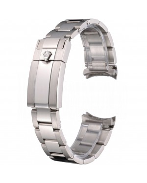 Rolex Polished and Brushed Stainless Steel Link Bracelet 622492