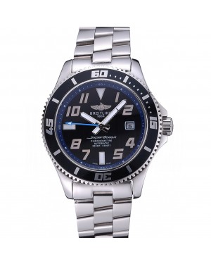 Breitling Superocean 44 Abyss Blue Accents Stainless Steel Bracelet 622506