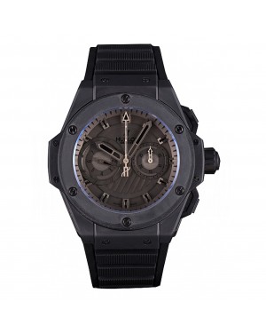 Swiss Hublot King Power Black Dial with Rubber Band shb10 621403